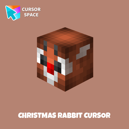 Christmas Rabbit cursor